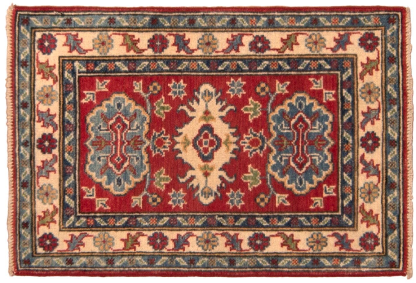 Tappeto Afgano Uzbek 89x61cm
