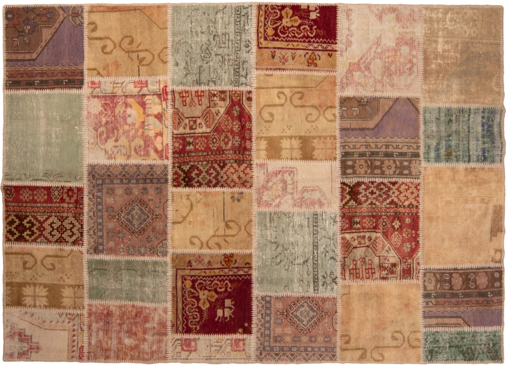 Tappeto Turchia Patchwork 248x177cm