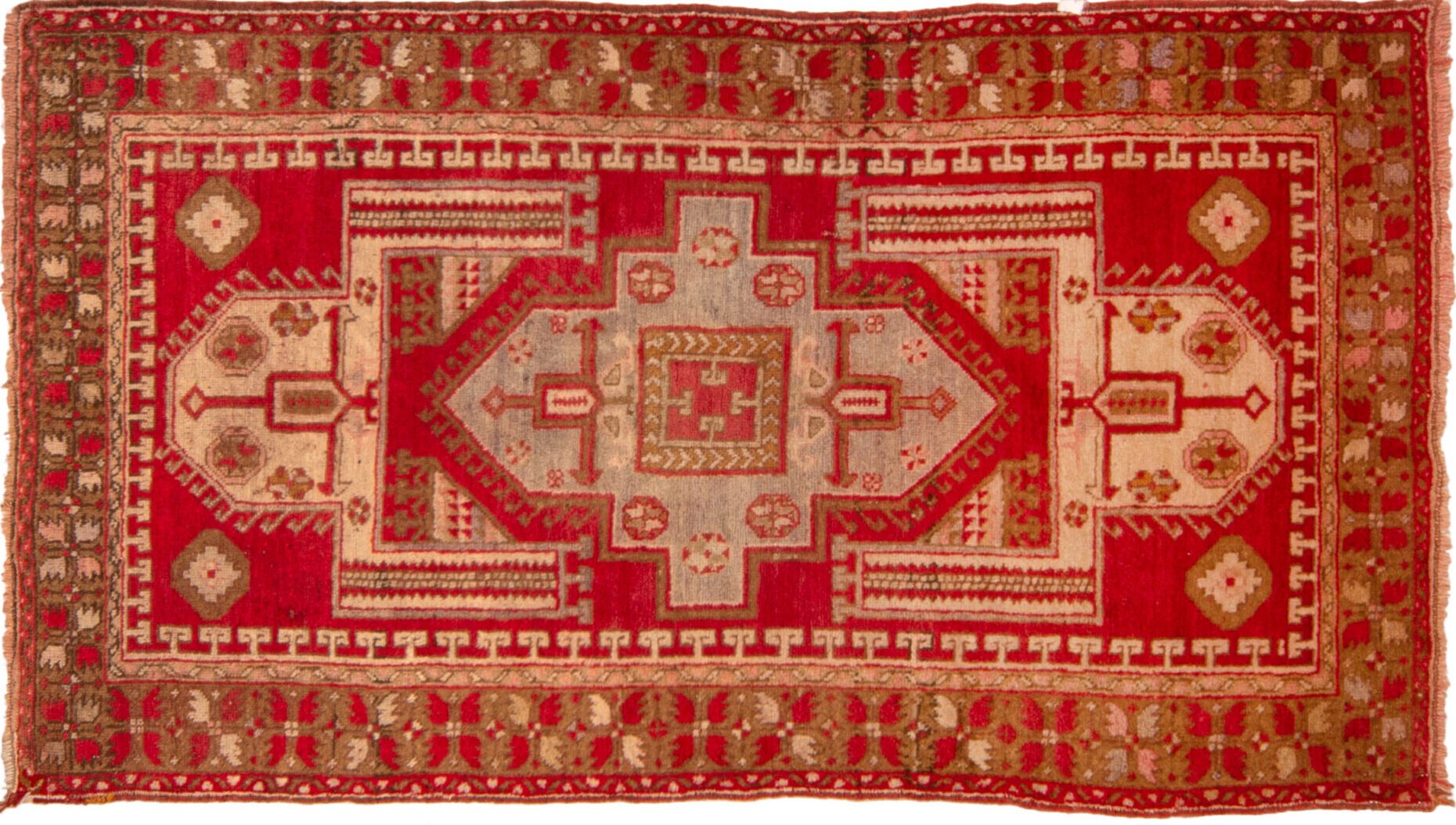 Tappeto Turchia Kazak Antico 217x120cm
