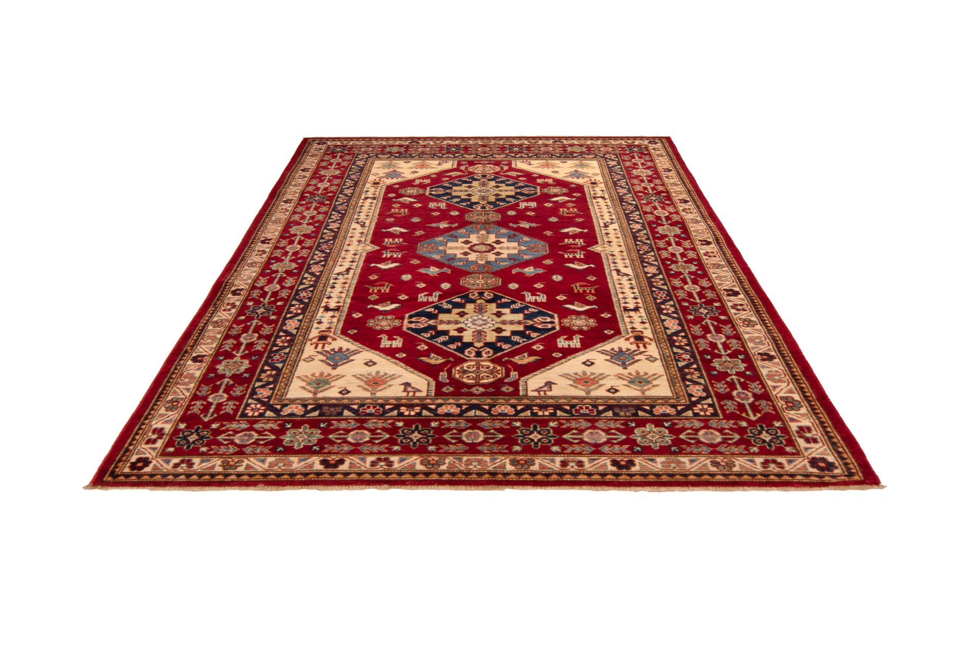 Tappeto Afgano Kazak Super 203x152cm