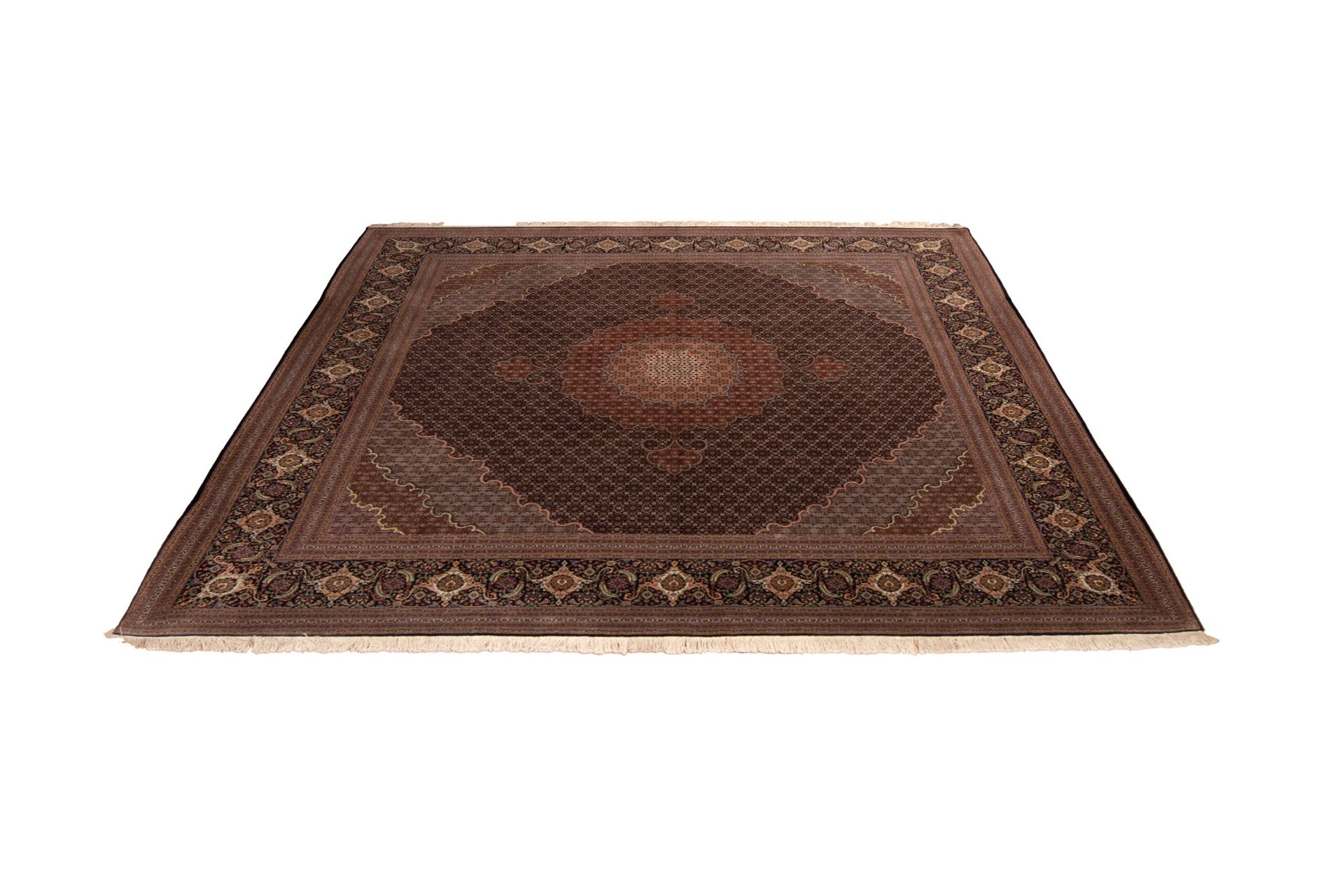 Tappeto Persiano Tabriz 60 Raj 312x303cm