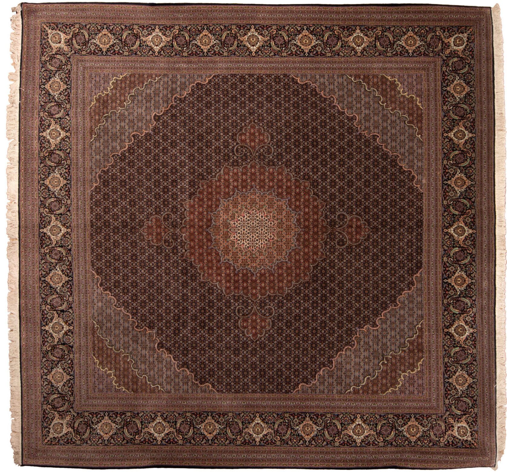 Tappeto Persiano Tabriz 60 Raj 312x303cm