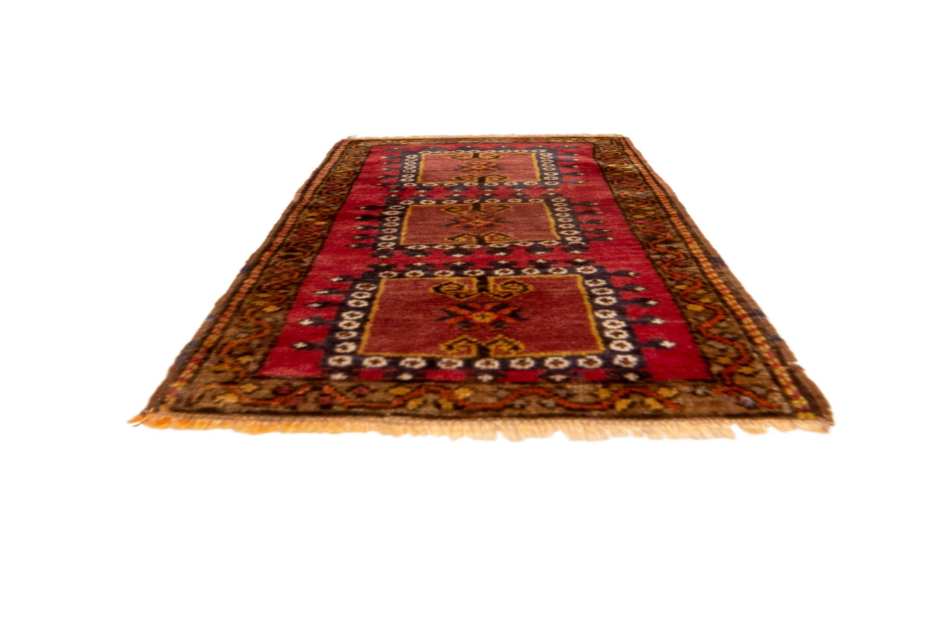 Tappeto Turco Tribale Antico 103x61cm