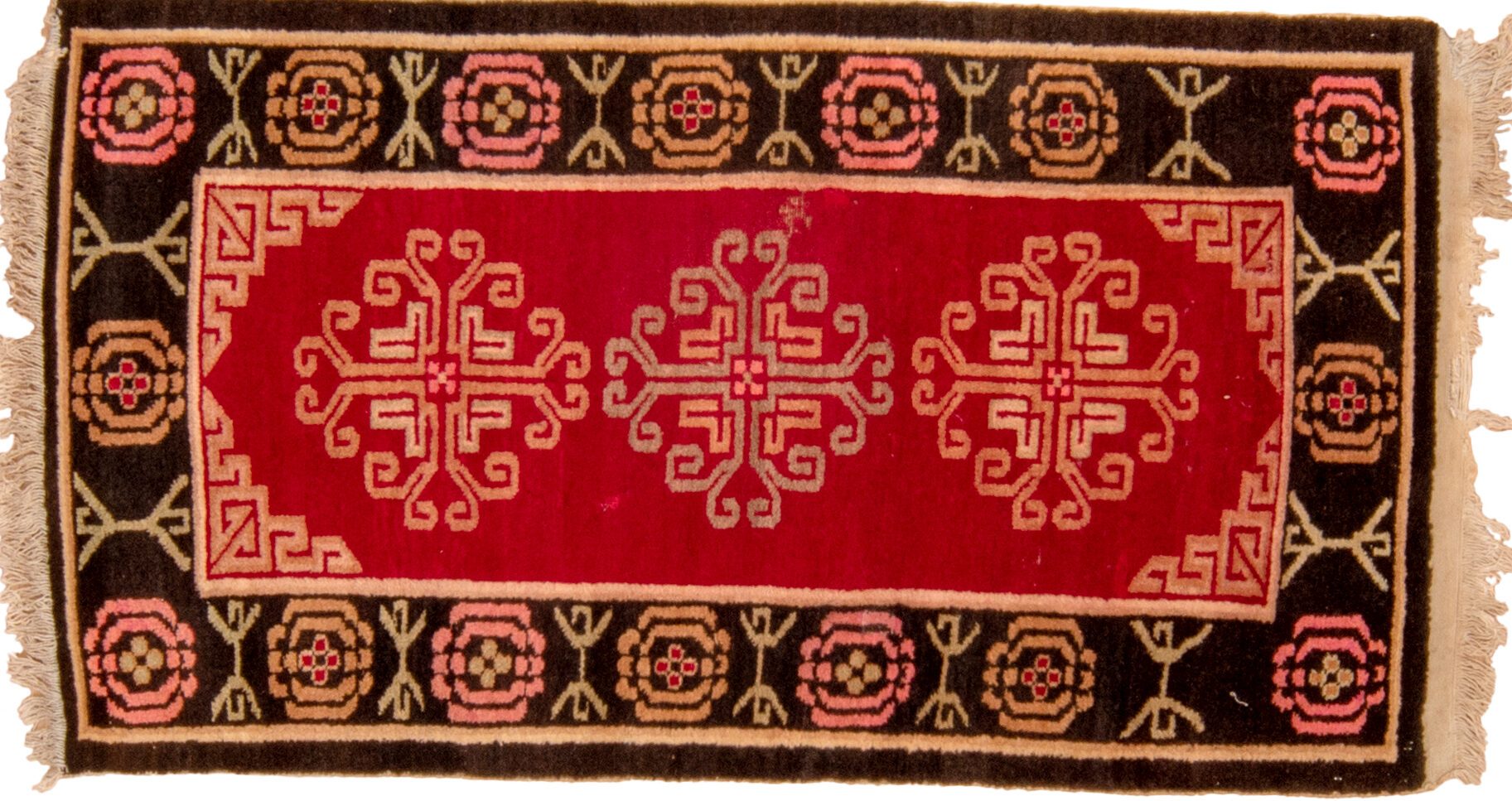 Tappeto Orientale Khotan Antico 175x90cm